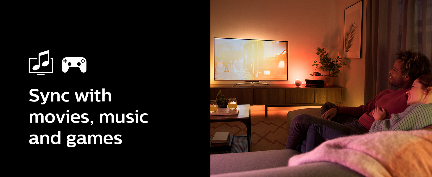 Philips Hue Bluetooth Gradient Ambiance Smart Lightstrip